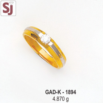 Gents Ring Diamond GAD-K-1894