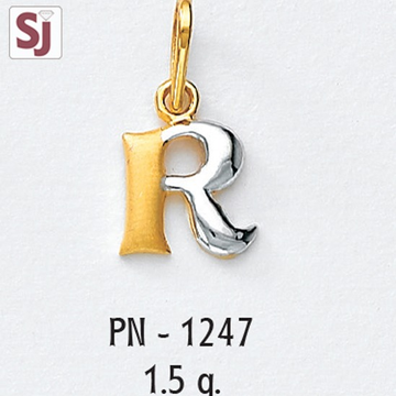 Alphabet Pendant PN-1247
