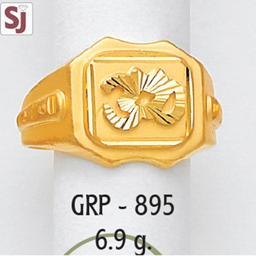 Om Gents Ring Plain GRP-895