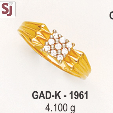 Gents Ring Diamond GAD-K-1961