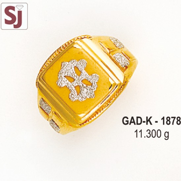 Gents Ring Diamond GAD-K-1878