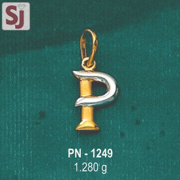 Letter Pendant PN-1249