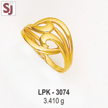 Ladies Ring Plain LPK-3074