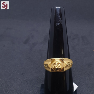 Ganpati gents ring plain  grg-363