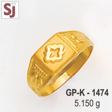 Gents Ring Plain GP-K-1474