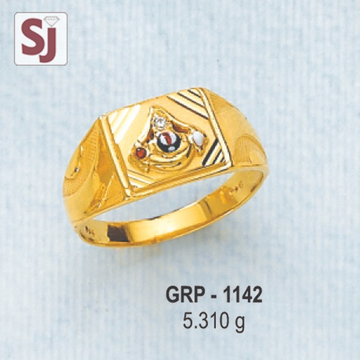 Tirupati Balaji Gents Ring Plain GRP-1142