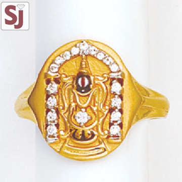 Tirupati Balaji Gents Ring Diamond GAD-K-1761