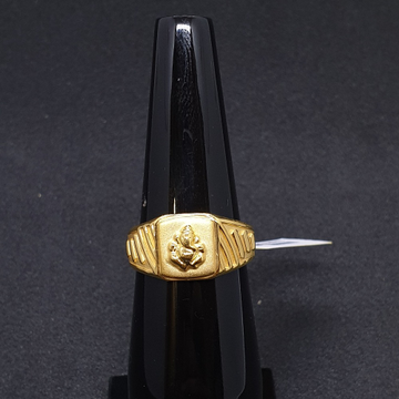 Ganpati gents ring plain grg-0183