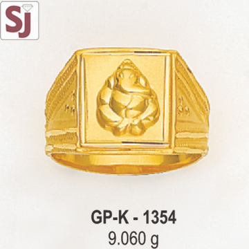 Ganpati Gents Ring Plain GP-K-1354