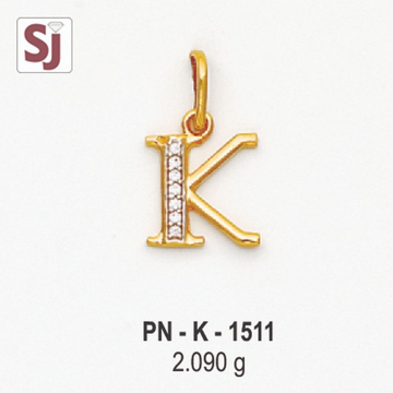 Alphabet Pendant PN-K-1511