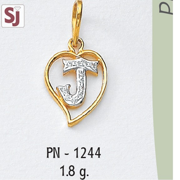 Alphabet Pendant PN-1244