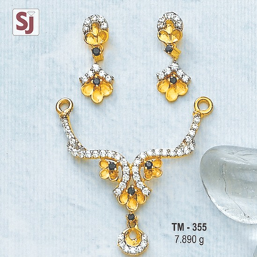 Mangalsutra pendant set tm-355