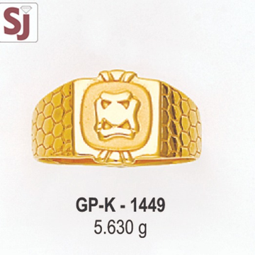 Gents Ring Plain GP-K-1449