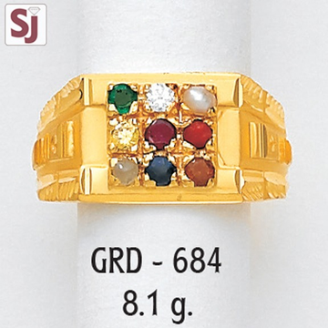 Navagraha Gents Ring Diamond GRD-684