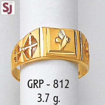 Gents ring Plain GRP-812