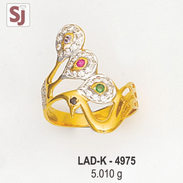 Peoacock Ladies Ring Diamond LAD-K-4975