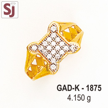 Gents Ring Diamond GAD-K-1875