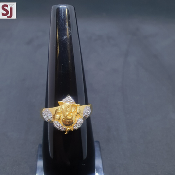 Ganpati Gents Ring Diamond GRG-0465