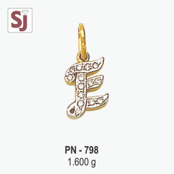 Alphabet Pendant PN-K-798