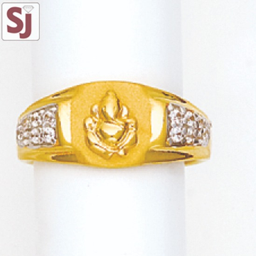 Ganpati Gents Ring Diamond GAD-K-1779