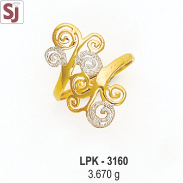 Ladies Ring Plain LPK-3160