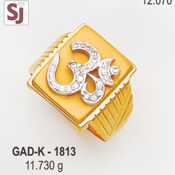 Om Gents Ring Diamond GAD-K-1813