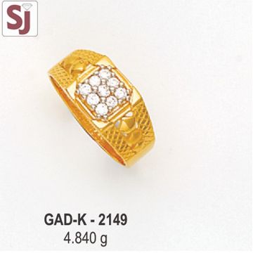 Gents Ring Diamond GAD-K-2149