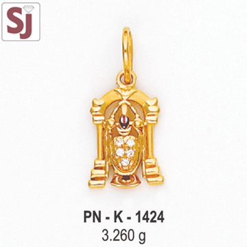 Tirupati Balaji Pendant pn-k-1424