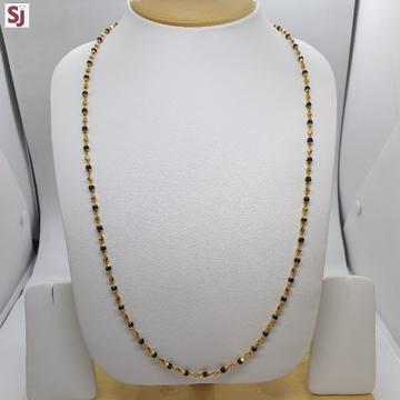 1 line black Tulsi mala tMG-0012 gross weight-10.7...