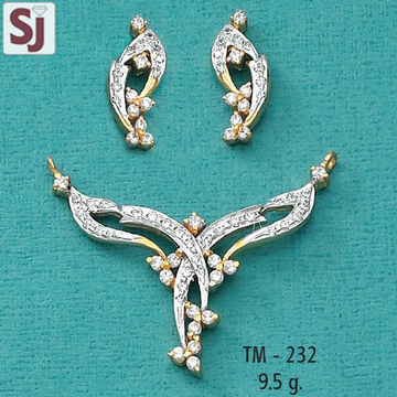 Mangalsutra pendant set tm-232