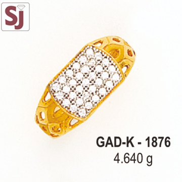 Gents Ring Diamond GAD-K-1876