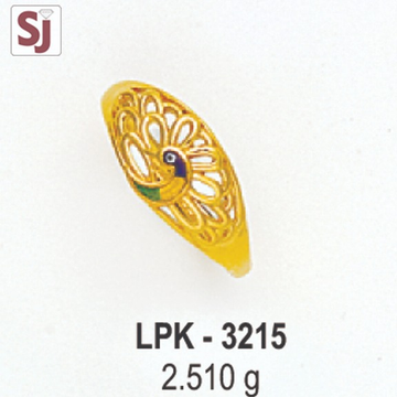 Peacock Ladies Ring Plain LPK-3215
