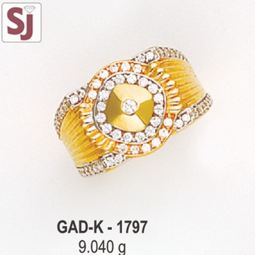 Gents Ring Diamond GAD-K-1797