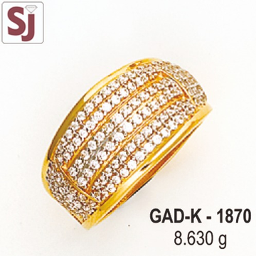 Gents Ring Diamond GAD-K-1871