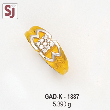 Gents Ring Diamond GAD-K-1887