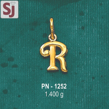 Letter pendant PN-1252