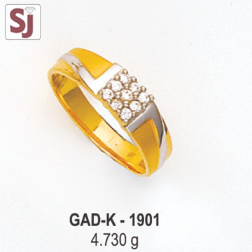 Gents Ring Diamond GAD-K-1901
