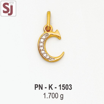 Alphabet Pendant PN-K-1503