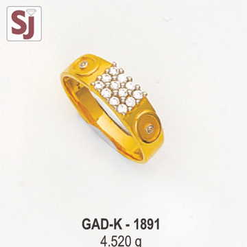 Gents Ring Diamond GAD-K-1891