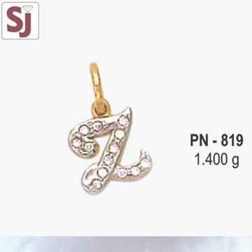 Alphabet Pendant PN-K-819