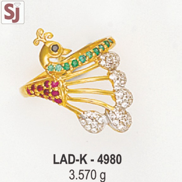 Peacock Ladies Ring Diamond LAD-K-4980