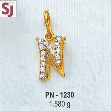 Alphabet Pendant PN-1230