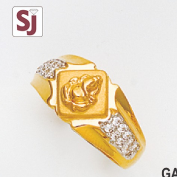 Ganpati Gents Ring Diamond GAD-K-1821