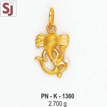 Om Ganpati Pendant PN-K-1360