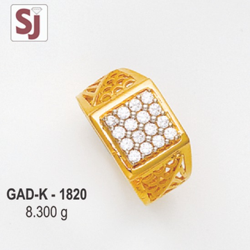 Gents Ring Diamond GAD-K-1820