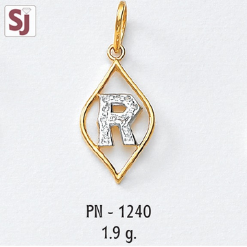 Alphabet Pendant PN-1240