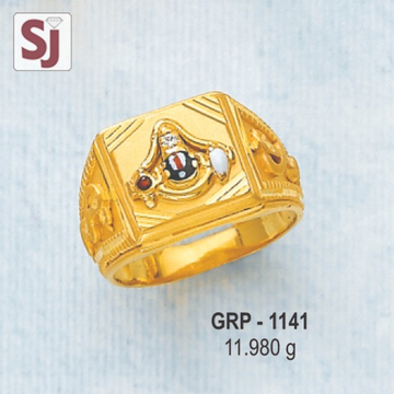 Tirupati Balaji Gents Ring Plain GRP-1141