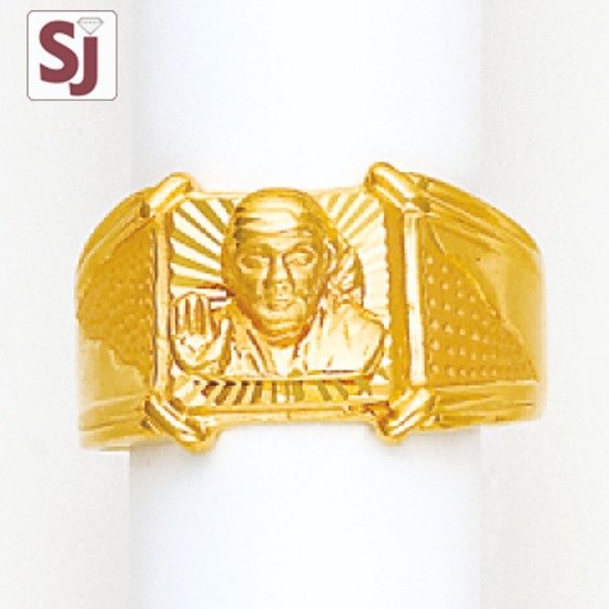 Sai Baba Gents Ring Plain GP-K-1489