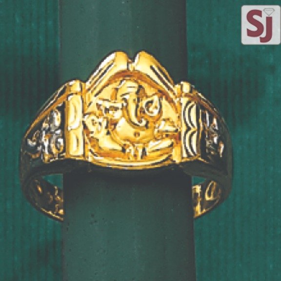 Ganpati Gents Ring Plain GRP-1229