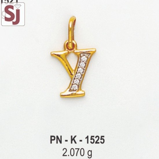Alphabet Pendant PN-K-1525